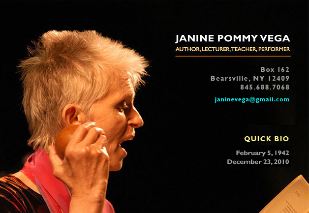Janine Pommy Vega
